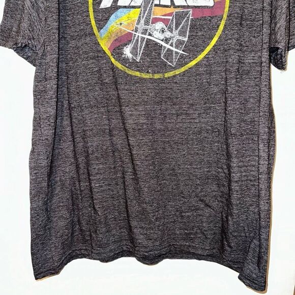 Star Wars Unisex Charcoal Gray Graphic Tee Size XXL EUC - Picture 2 of 11